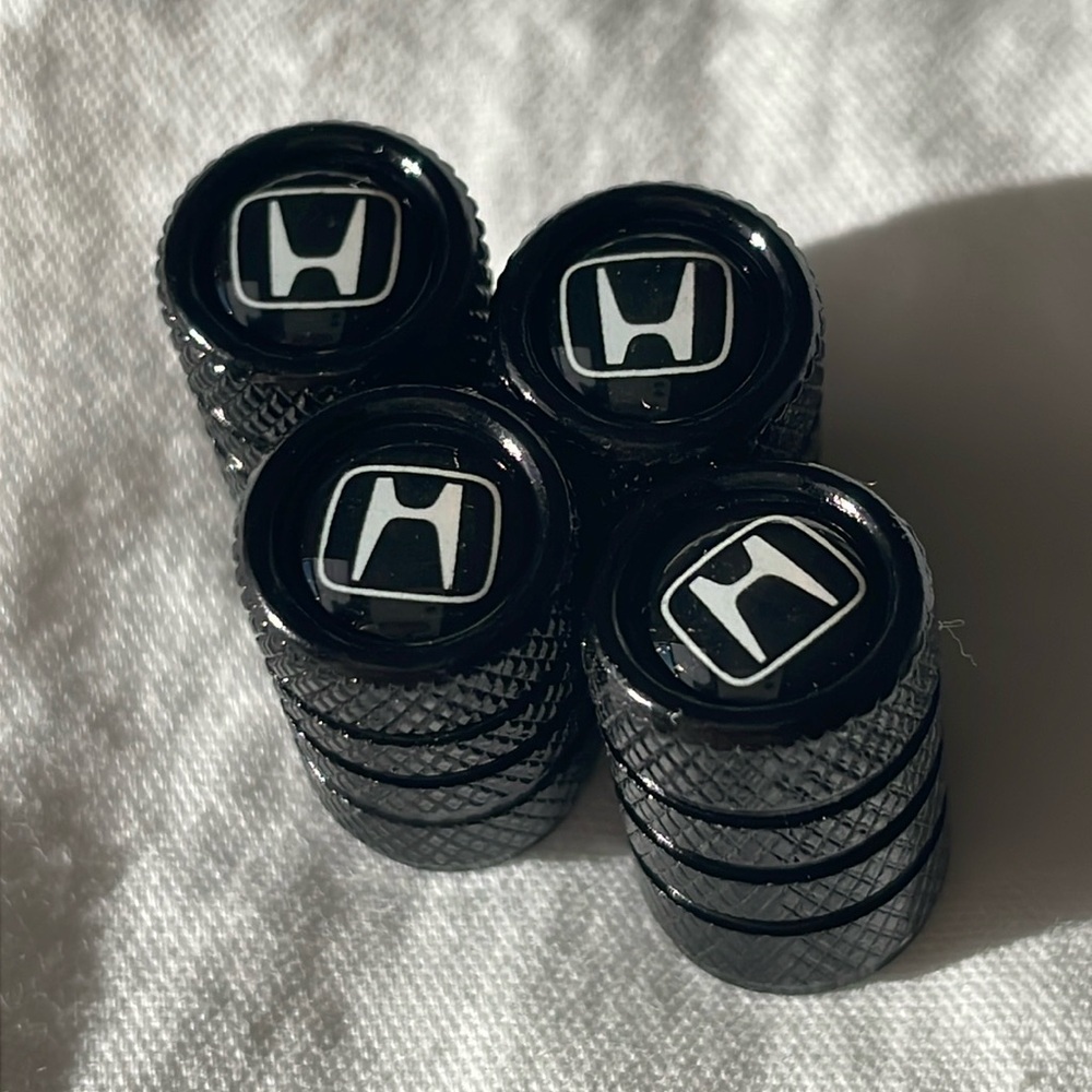 Four New Honda Valve Stem Covers 😎
